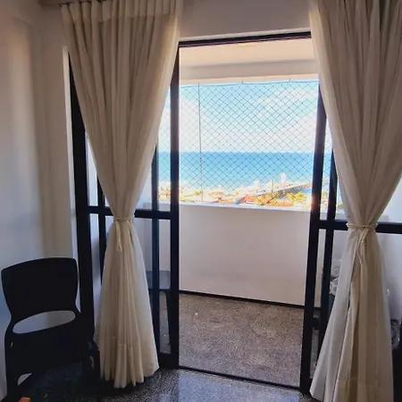 Apartamento Completo Com Vista Mar Na De